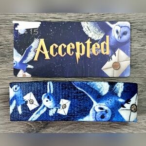 ZOX "ACCEPTED" #415 HARRY POTTER INTERACTIVE MAGIC NEW MED COLLECTIBLE WRISTBAND